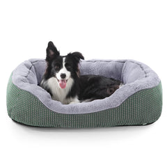 Lit chien INVENHO orthopédique, soutien confortable et durable.