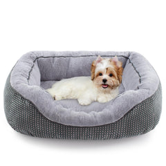 Lit INVENHO pour chien petit, surface douce et repos immédiat.