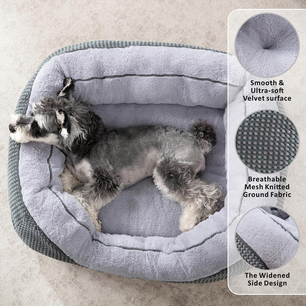 Revêtement peluche INVENHO, douceur premium pour des siestes calmes et apaisées.