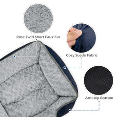 INVENHO lit-chien taille médiane 14 kg, ajustement idéal