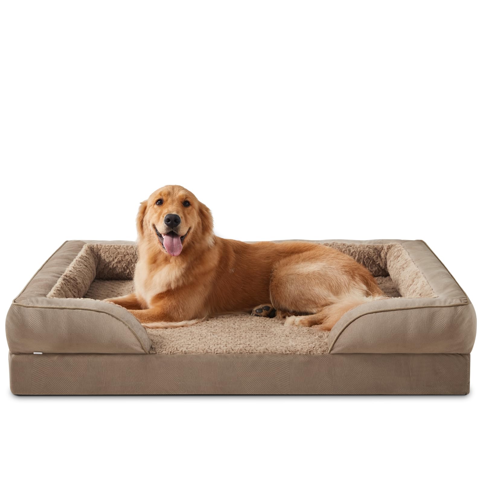 Lit chien INVENHO XL en vue générale, espace confortable pour chien de grande taille.