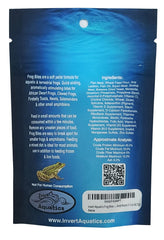 Invert Aquatics Frog Bites – granulés qui coulent offrent une ingestion contrôlée et nutritive.