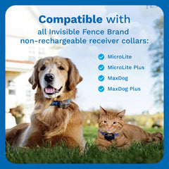 Paquet de deux batteries Power Cap pour Invisible Fence.