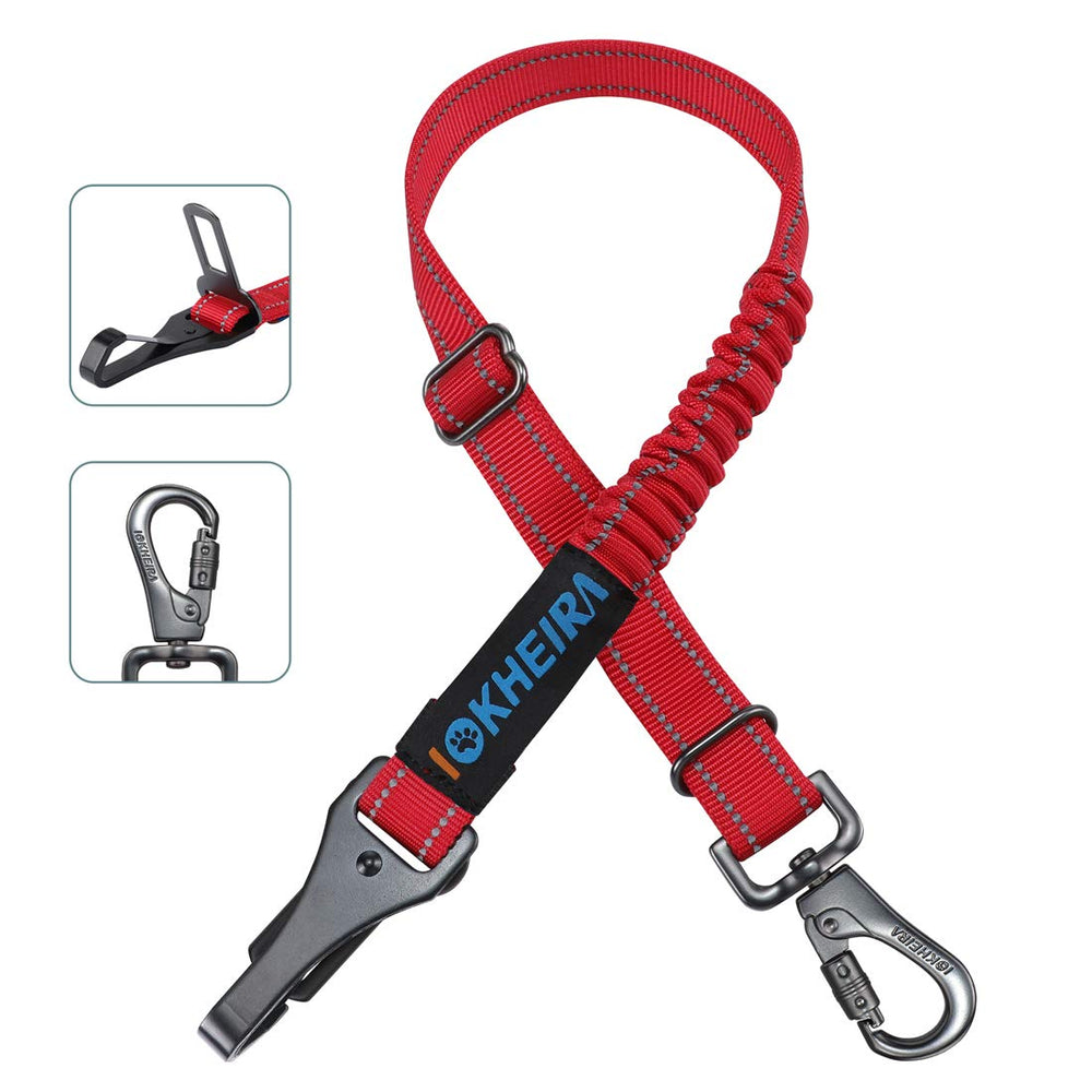 IOKHEIRA ceinture chien auto 3en1 pour sécurité en trajet