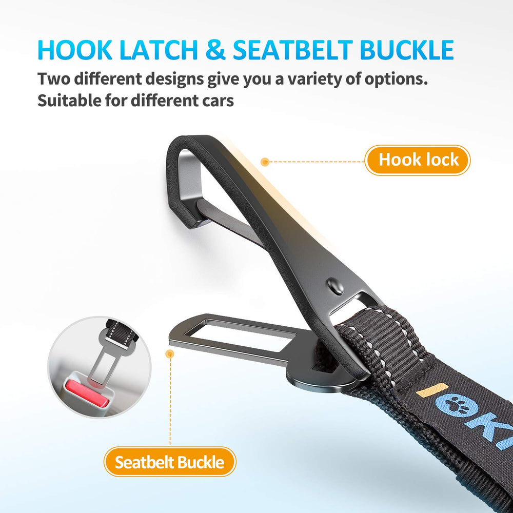 IOKHEIRA ceinture sécurité chien boucle facile à attacher et rapide