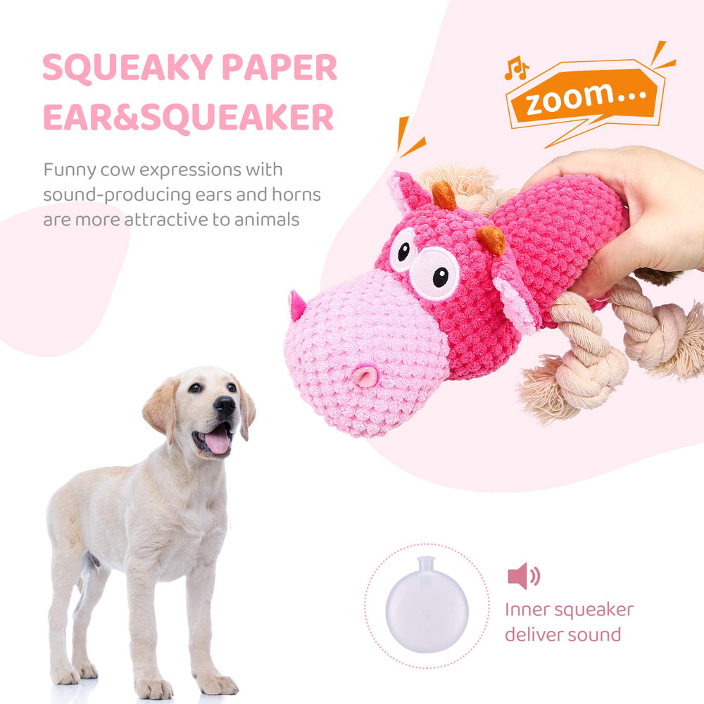 IOKHEIRA – Doudou en coton doux pour chien, confort et câlin.