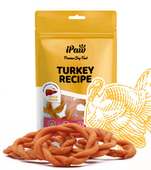 Friandise ipaw dinde anneau naturel pour récompenser et occuper votre chien.