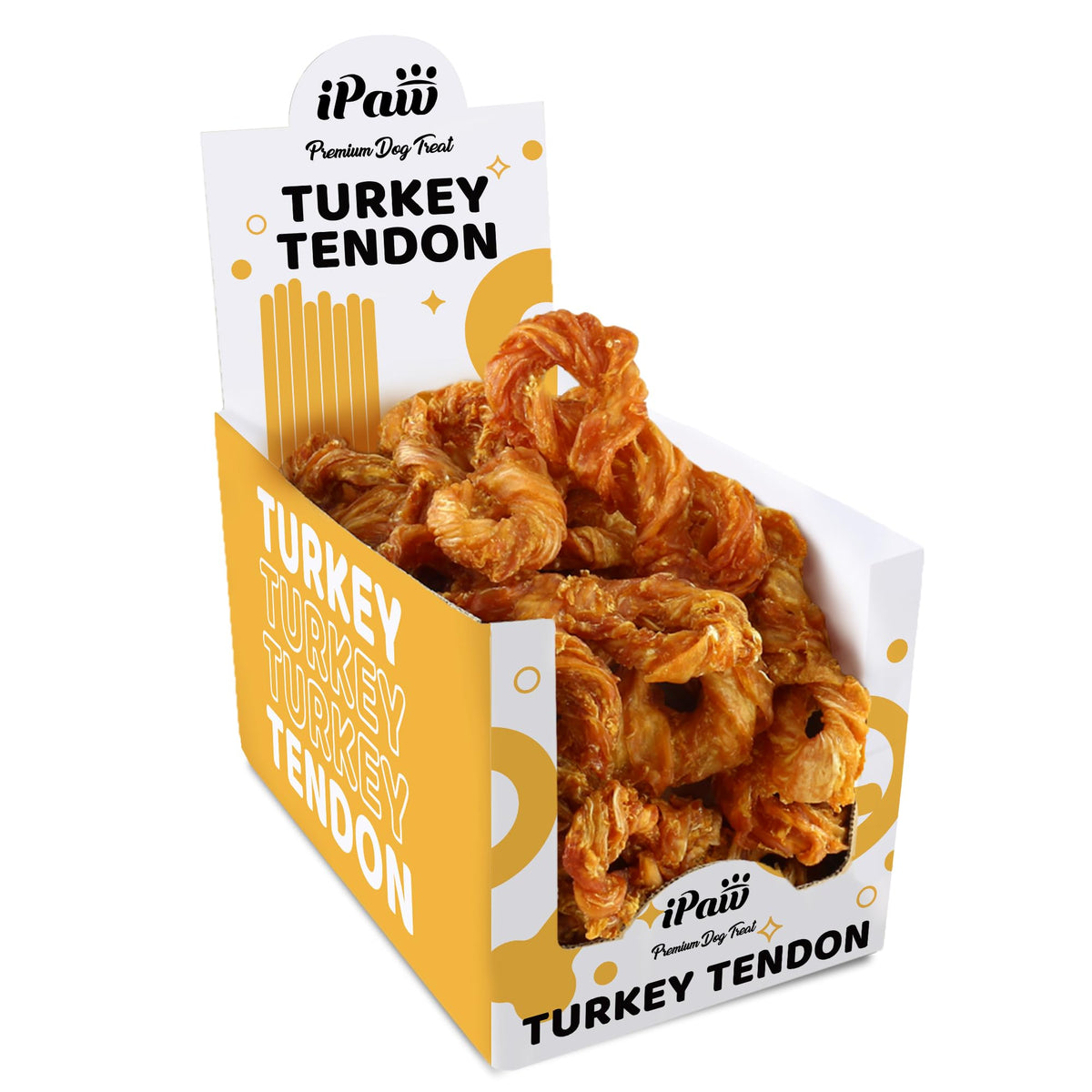 iPaw Tendons dinde – lot de 20, source États-Unis, friandise naturelle.