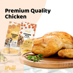iPaw Tots Poulet: morceaux petits faciles à portionner