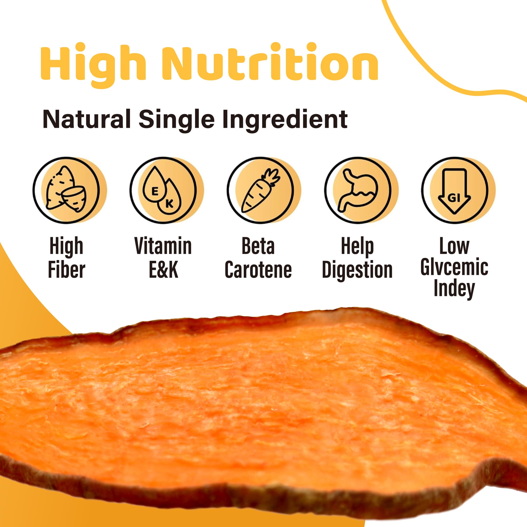 iPaw soin-peau-pelage-patate-douce-chien: enrichissement naturel au quotidien.