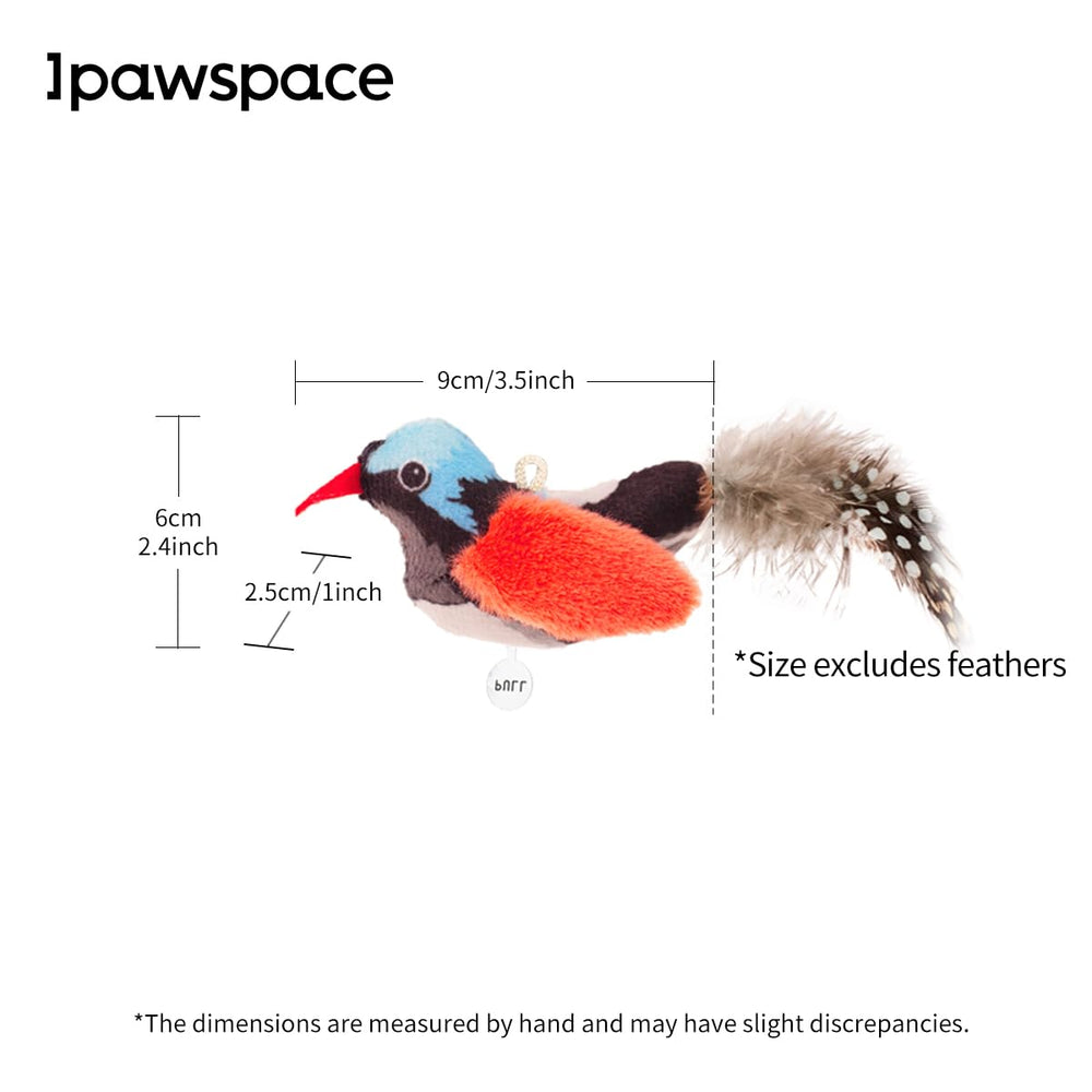 ipawspace détail oiseau: observation réaliste du jouet