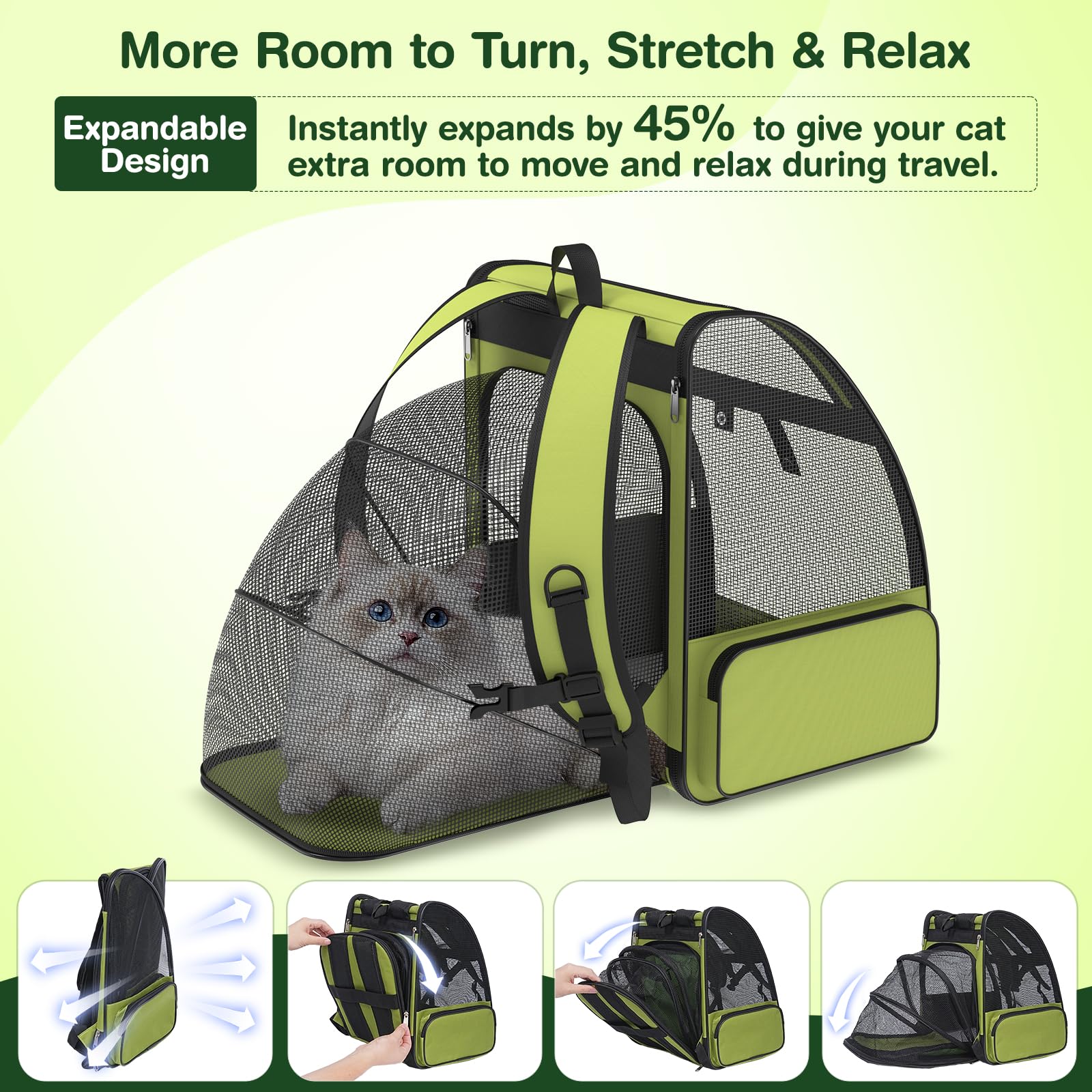 ipetstation systeme-securite-anti-fuite previens les fuites et garde le chat visible