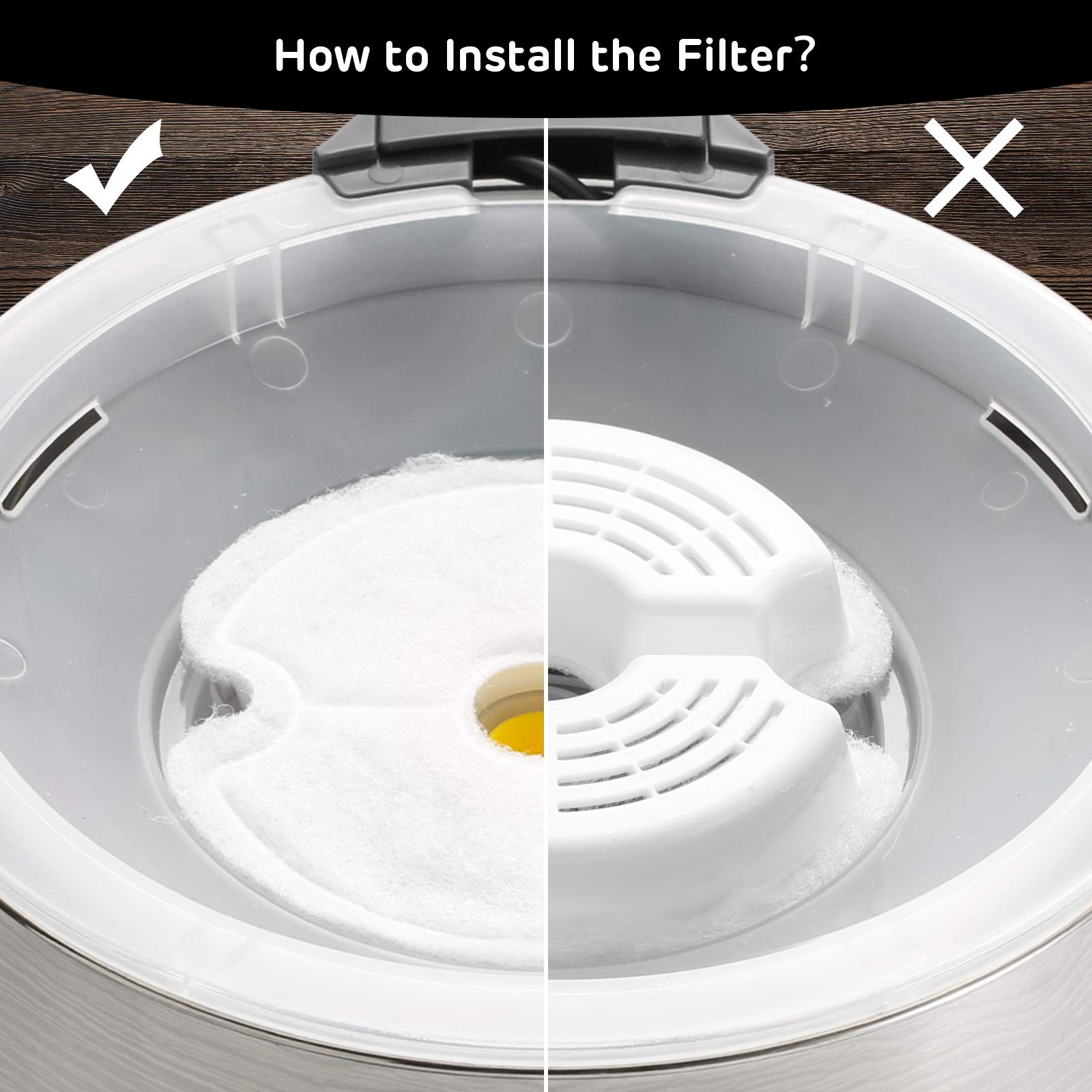 Filtre coton coco activé ipettie – élimination des particules.