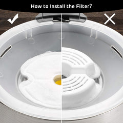 Filtre coton coco activé ipettie – élimination des particules.