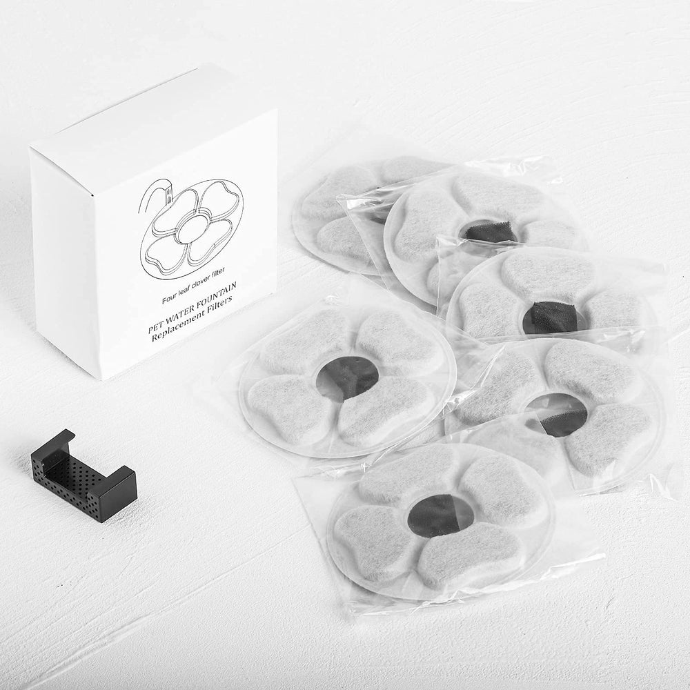 iPettie Kamino: kit complet de remplacement pour 6 filtres et éponges.
