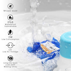 iPettie pompe-fontaine-remplacement-tritone-fiumi-hommii: Remplacement compatible avec Tritone, Fiumi et Hommii.