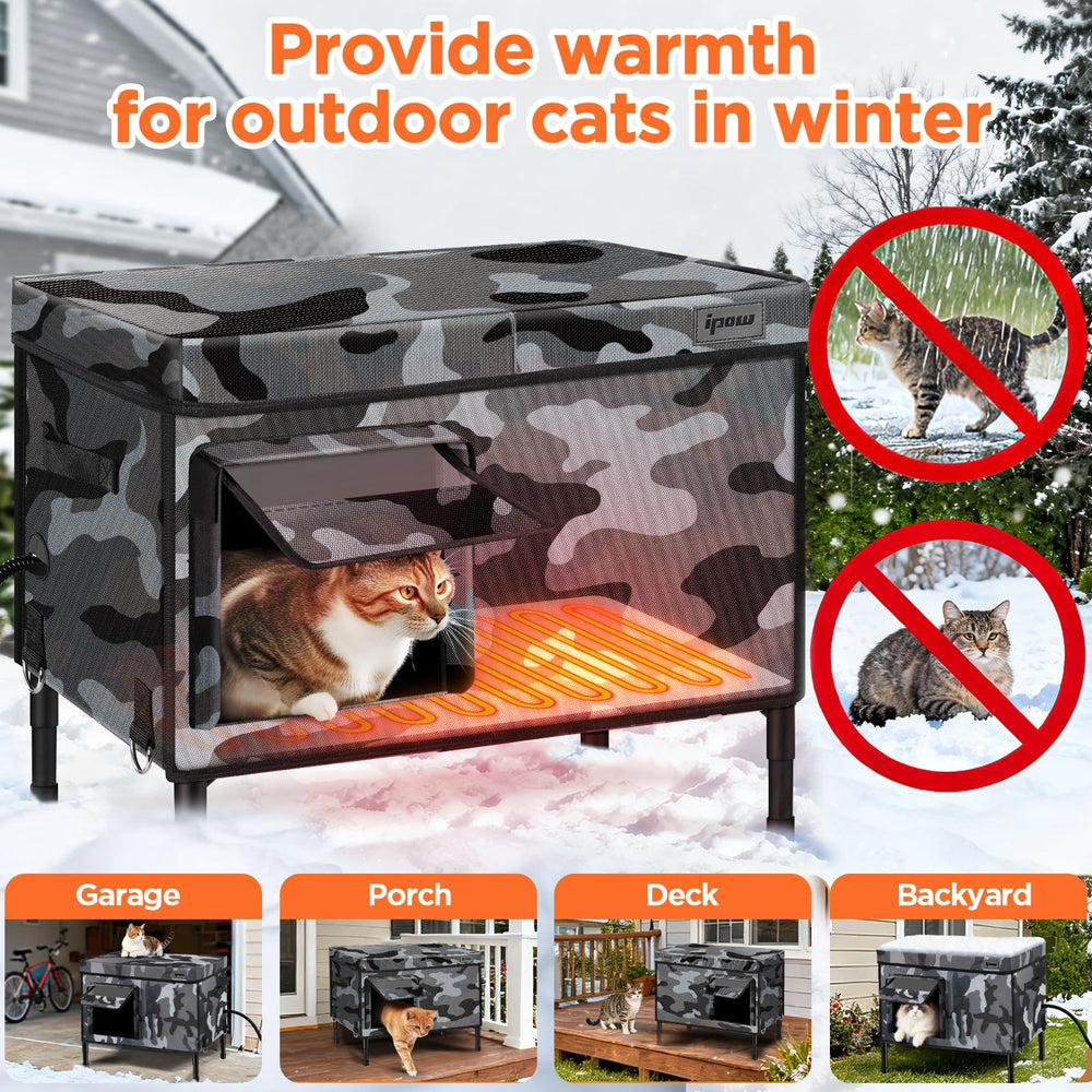 IPOW base-elevee : evite humidite et accumulation d'eau.