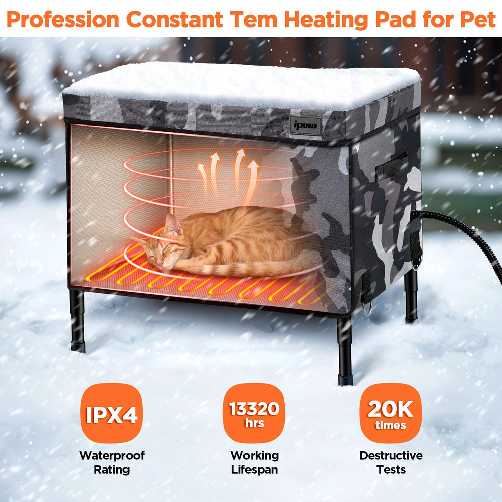 IPOW isolation thermique renforcee : maintien de la chaleur dans des conditions froides.