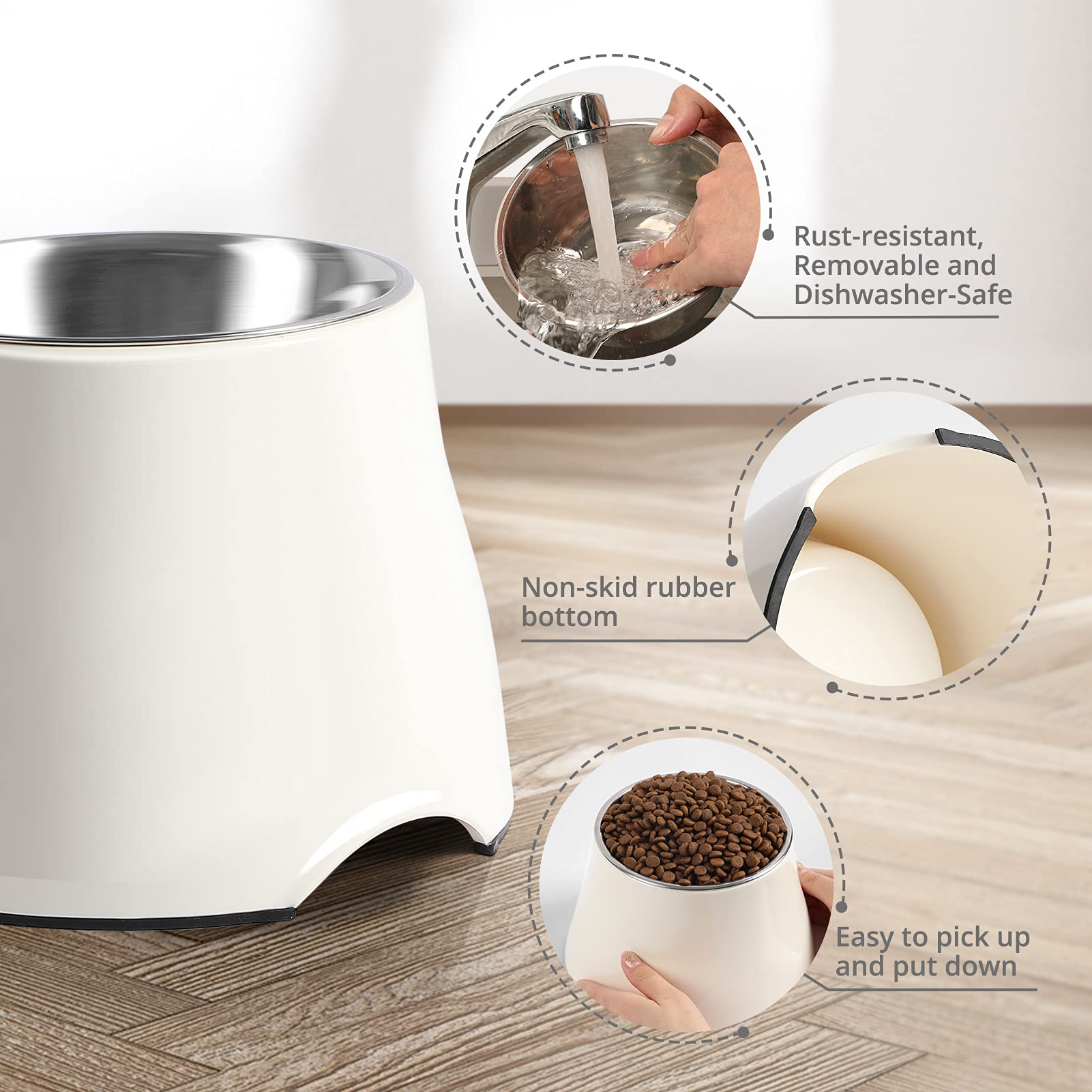 iPower Yoken – adapté aux gros chiens pour des repas plus confortables.
