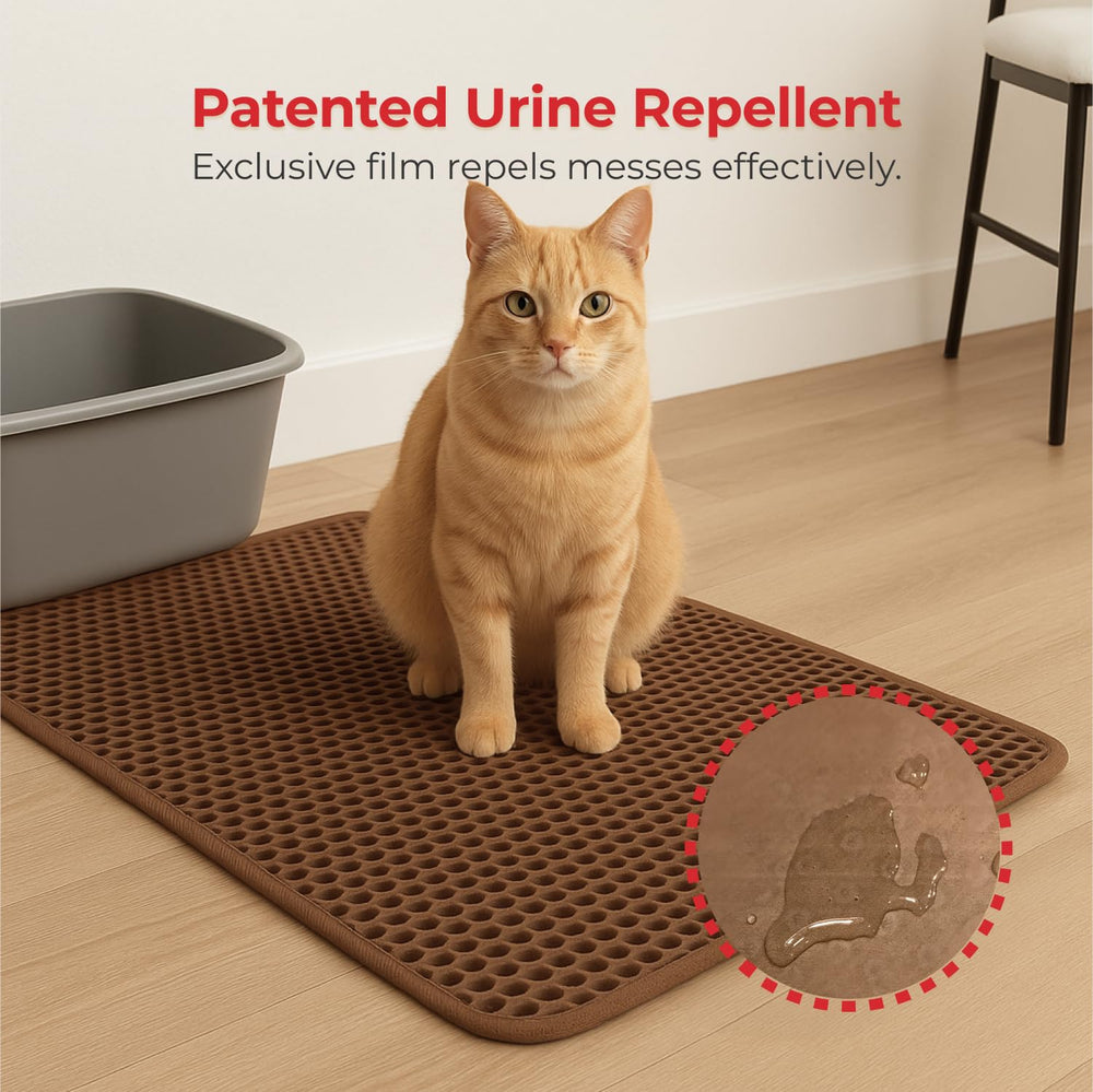 iPrimio Tapis-Trappe Bord d’ouverture facile – accès rapide au nettoyage
