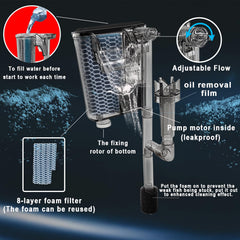 iPriro lampe LED plein spectre éclairant l aquarium avec intensité agréable.