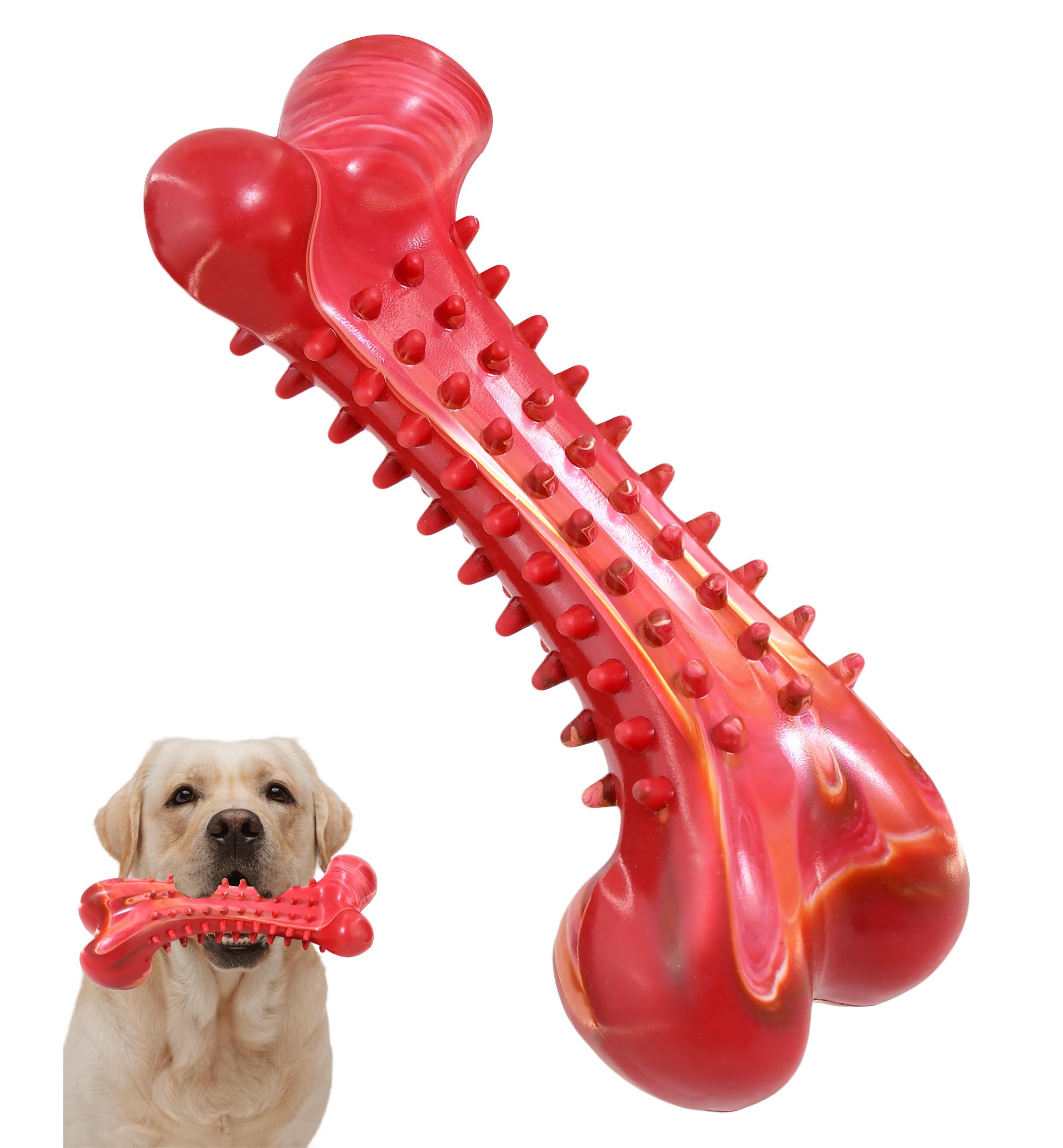 Jouet IPTPAS pour chien – design stimulant favorisant l'hygiène dentaire.