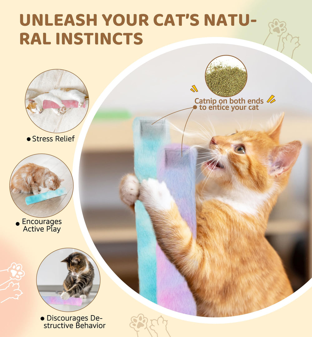 IPTPAS oreiller-chat calin et kick robuste pour chats d’intérieur.