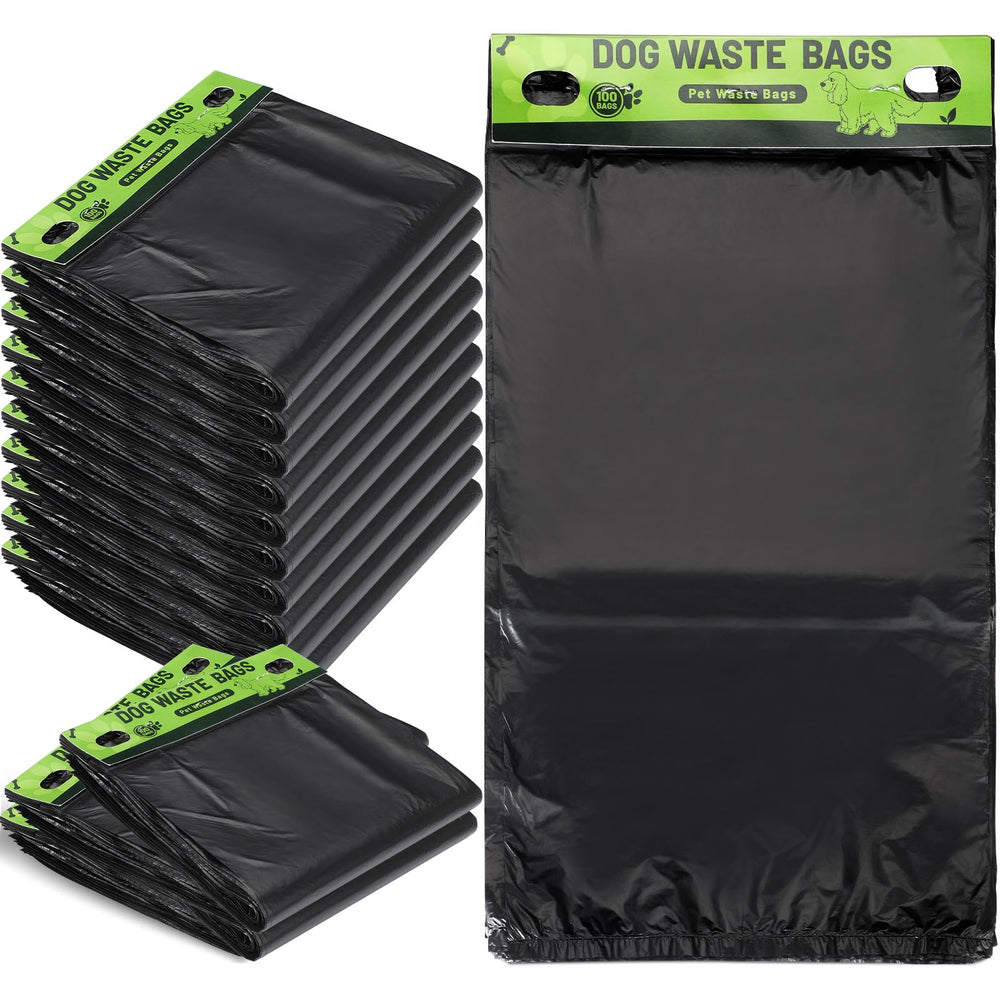 Ireer Sacs chien, paquet en vrac 1000 pièces, pratique pour sorties propres.