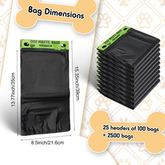 Ireer Distributeur avec trou de suspension et sacs, accès rapide.