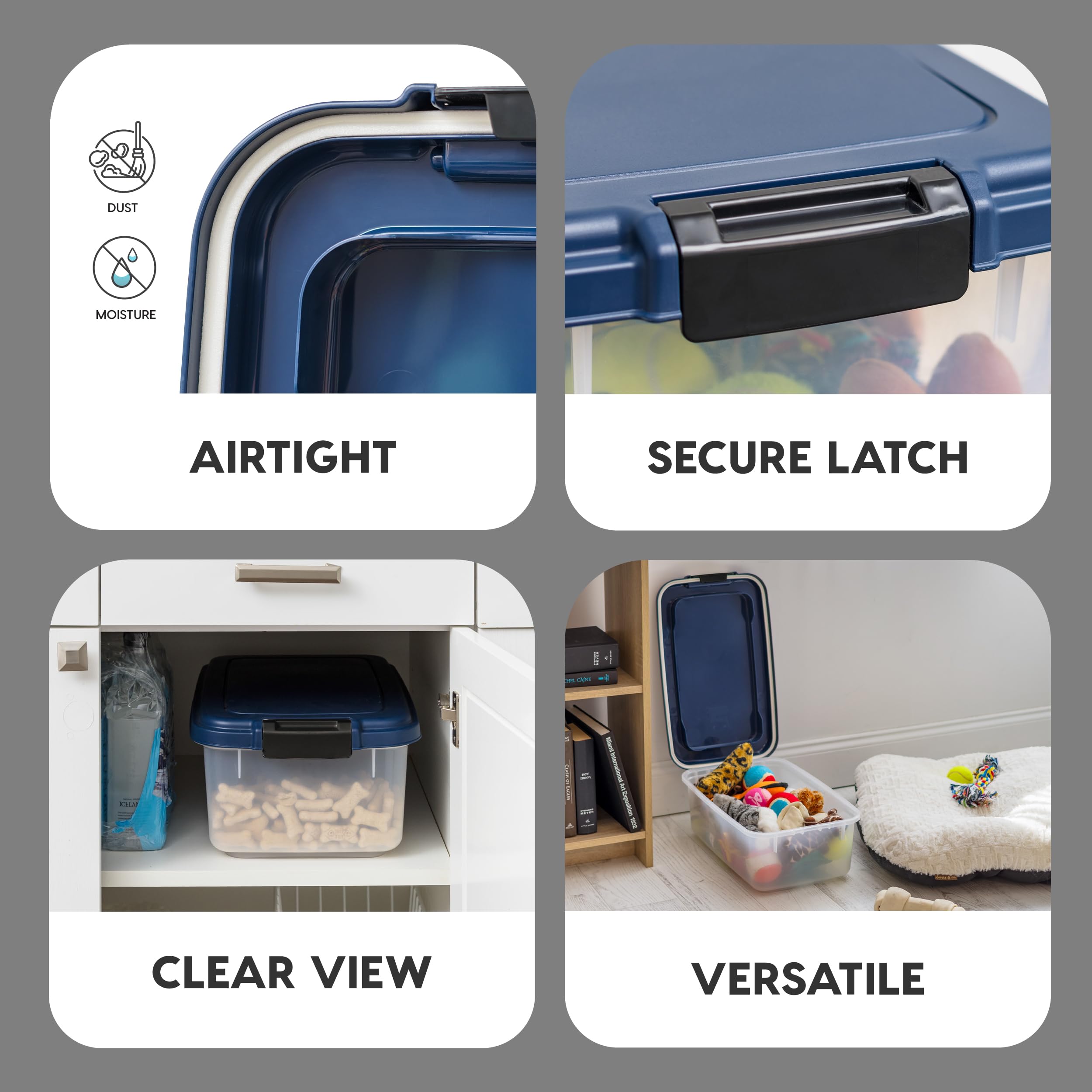 IRIS USA conception empilable pour optimiser l’espace du placard