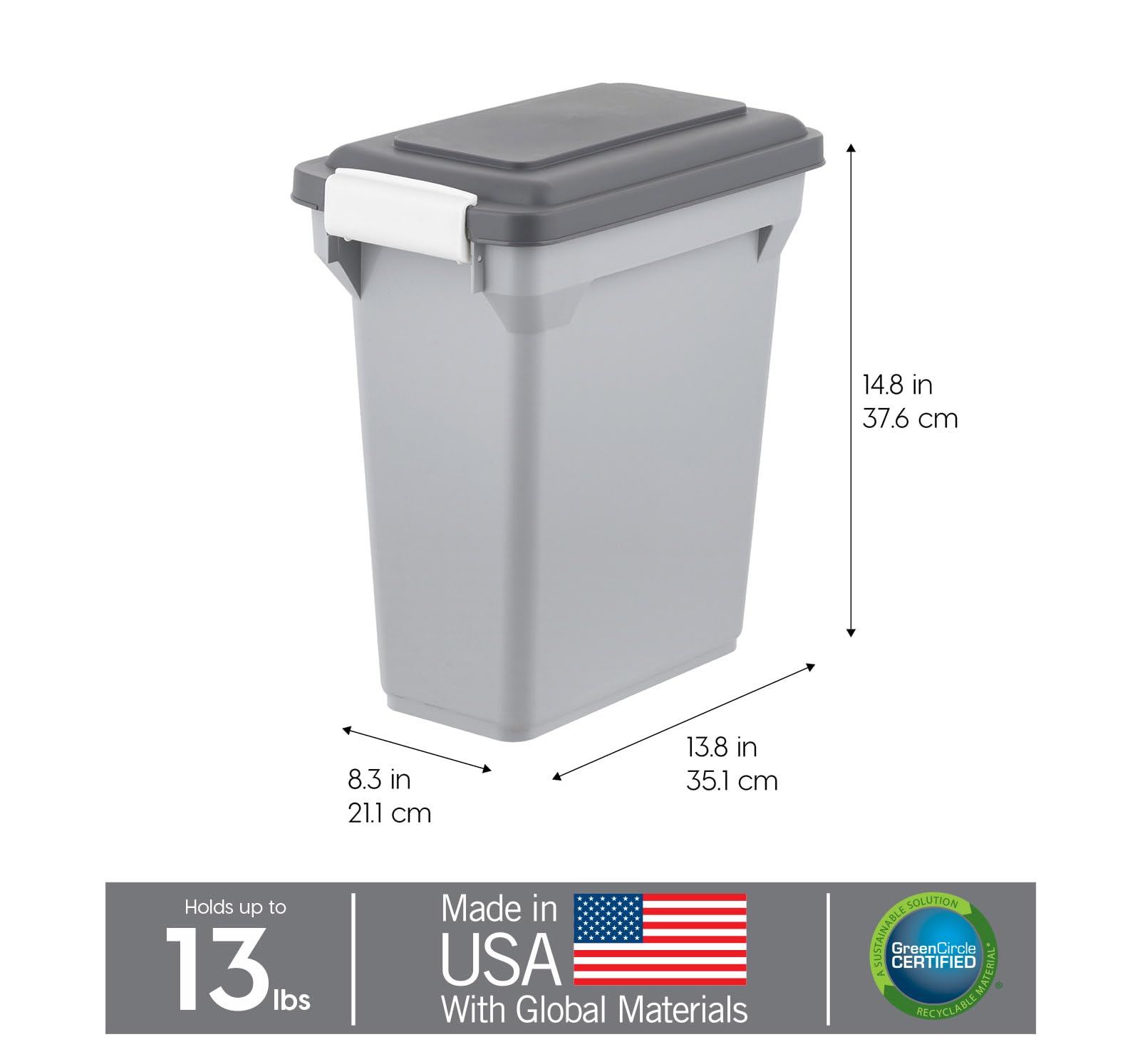 Conteneur sans BPA IRIS USA, durable et sûr pour aliments et friandises.