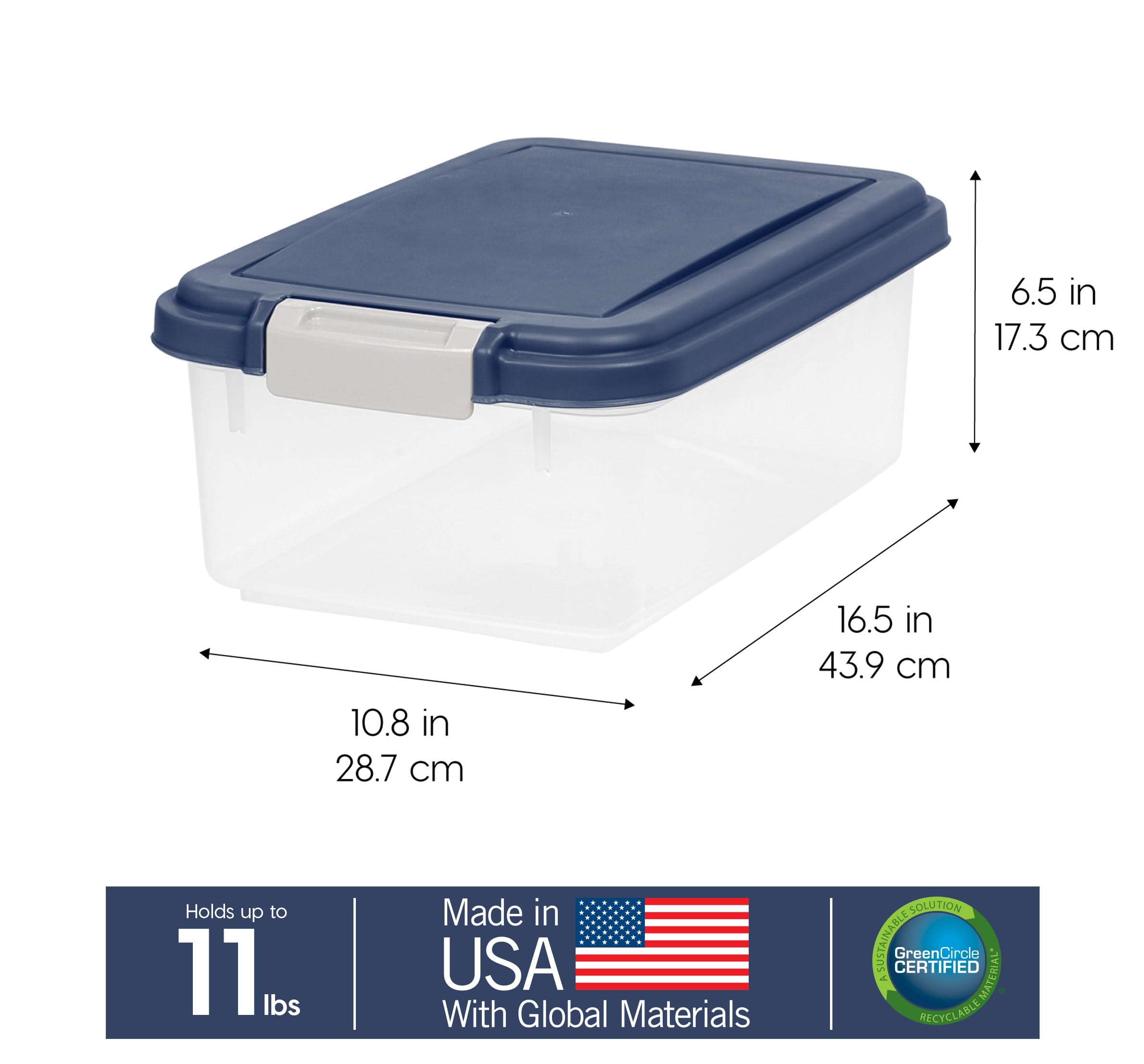 Loquets étanches Iris USA assurant l’étanchéité et la fraîcheur.
