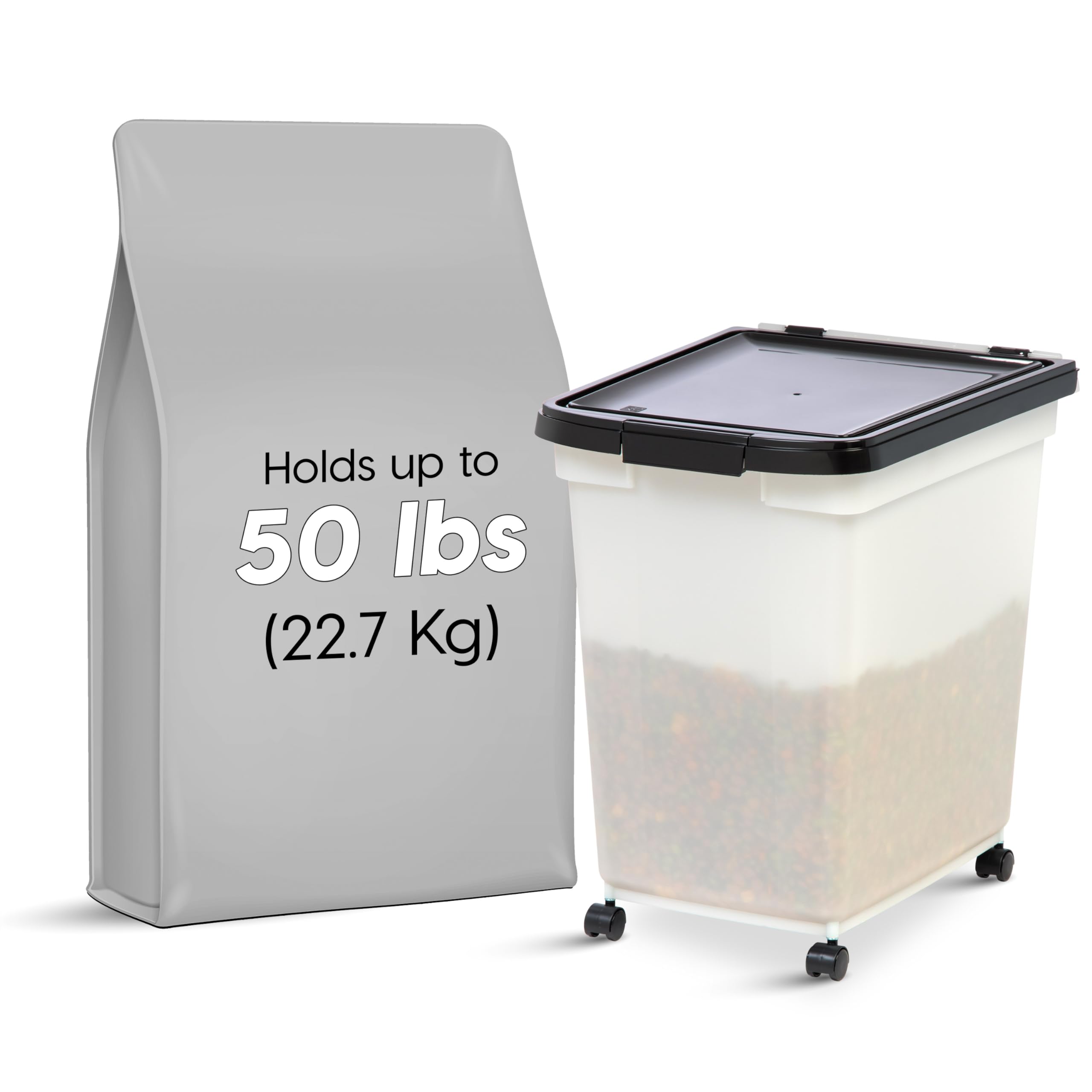 IRIS USA Joint etanche et fermeture a clip preservant l humidite