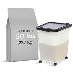 IRIS USA Joint etanche et fermeture a clip preservant l humidite