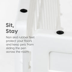 Pieds anti-dérapants IRIS USA protègent les sols et stabilisent.