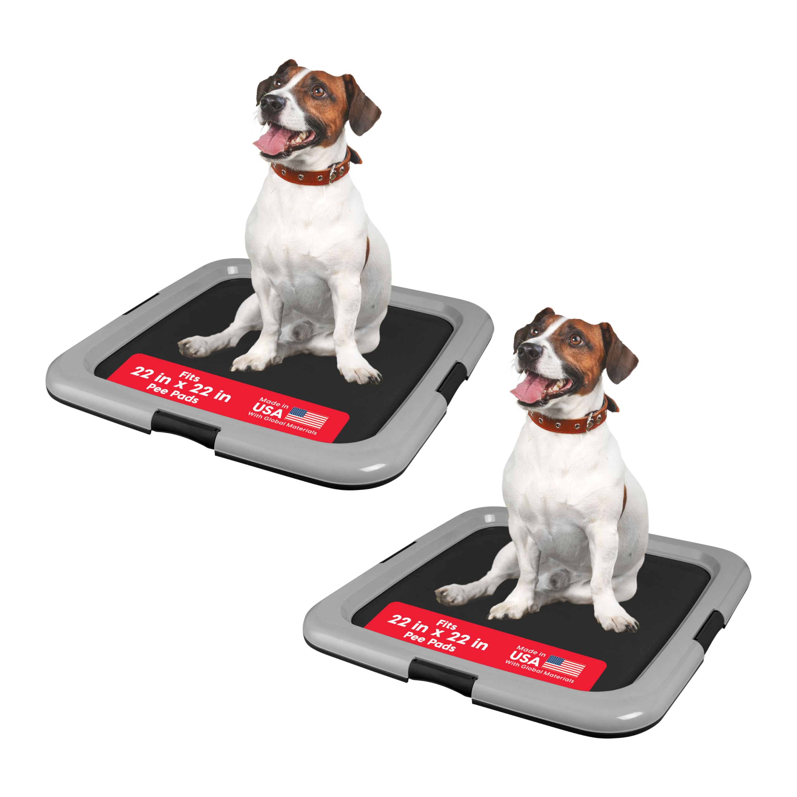 Porte-alèses IRIS USA pour chien 22x22, stabilité durant l'entraînement.