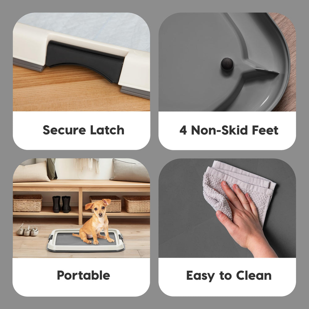 Pieds anti-dérapants Iris USA offrent une surface stable pendant l'entraînement.