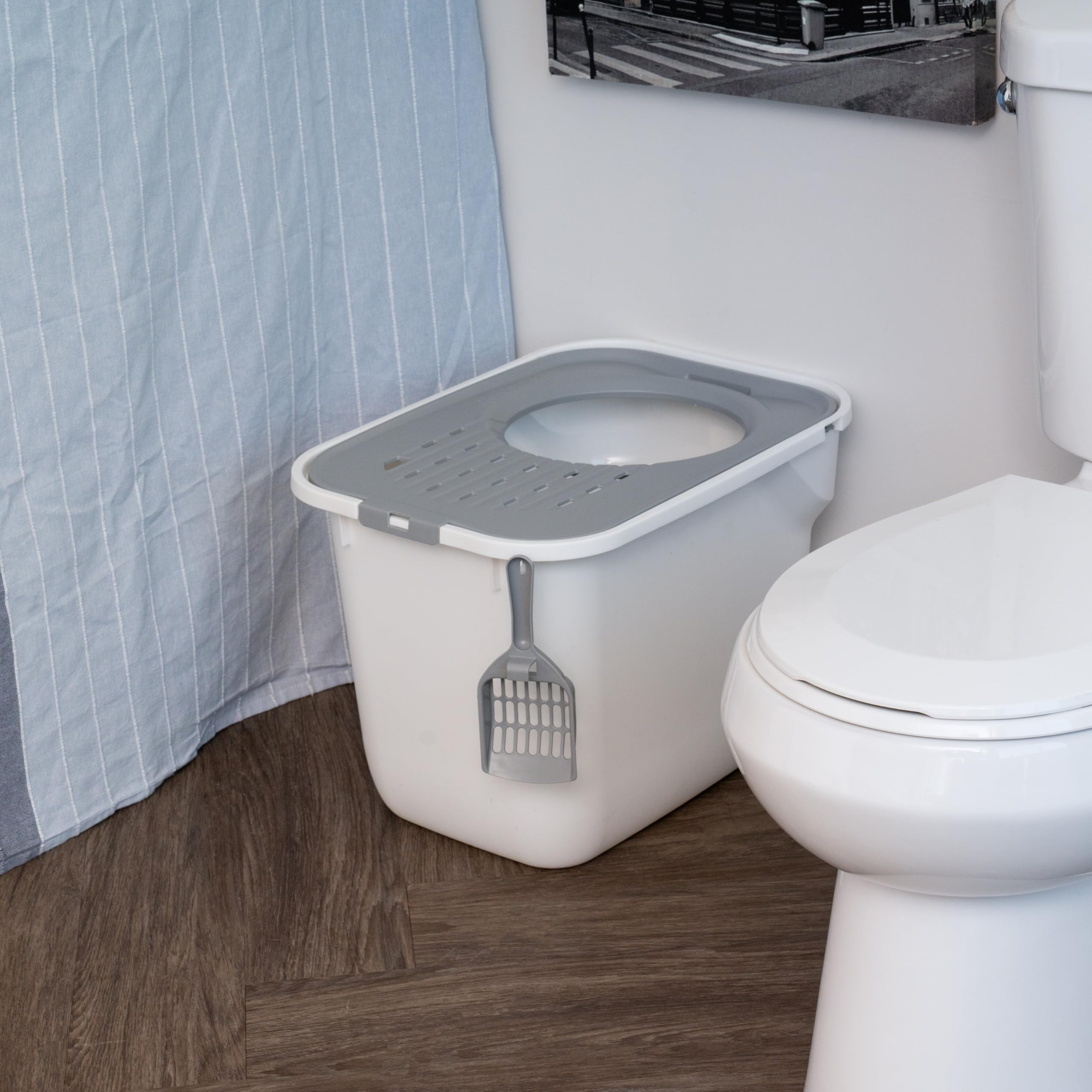 IRIS USA Dimensions extérieures généreuses pour le mouvement du chat.