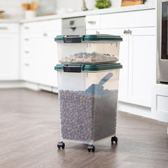 Petit conteneur 11 Lbs Iris Remington, pliable et empilable.