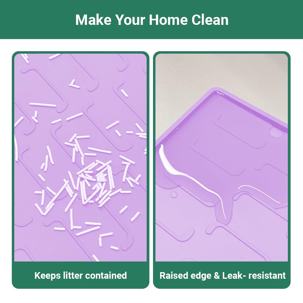 IRRESTRICO anti-dérapant: tapis stable même dans les maisons actives