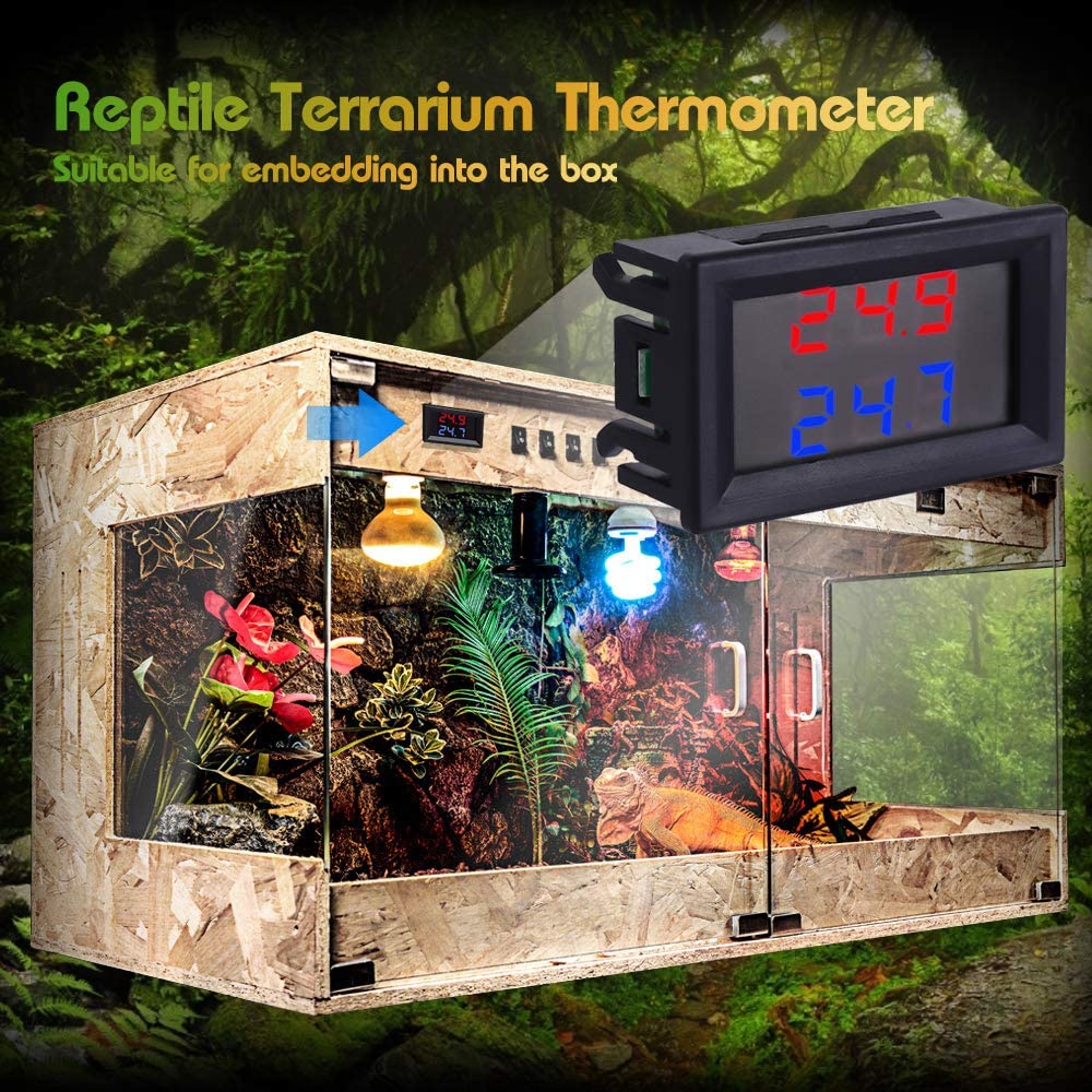 IS Icstation thermometre pour véhicule compatible alimentation DC 4-28V.