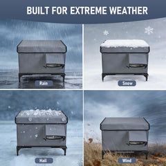 Isenwill isolation-impermeable-exterieure protège des intempéries tout en restant chaleureux
