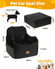 Ceinture de sécurité ajustable Ishineon pour maintenir le chien en sécurité.