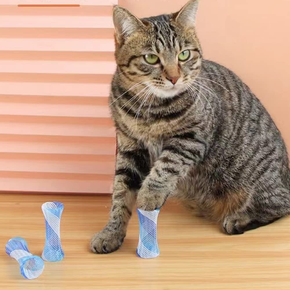 Activité quotidienne du chat avec les ressorts ISMARTEN, exercice léger assuré