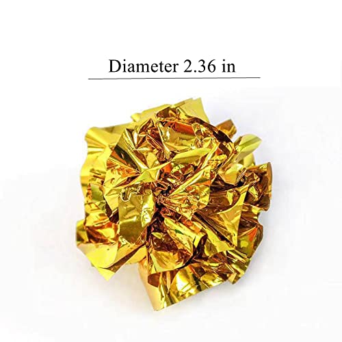 Ensemble de 12 balles Mylar ISMARTEN, couleurs aléatoires idéales pour intérieur.