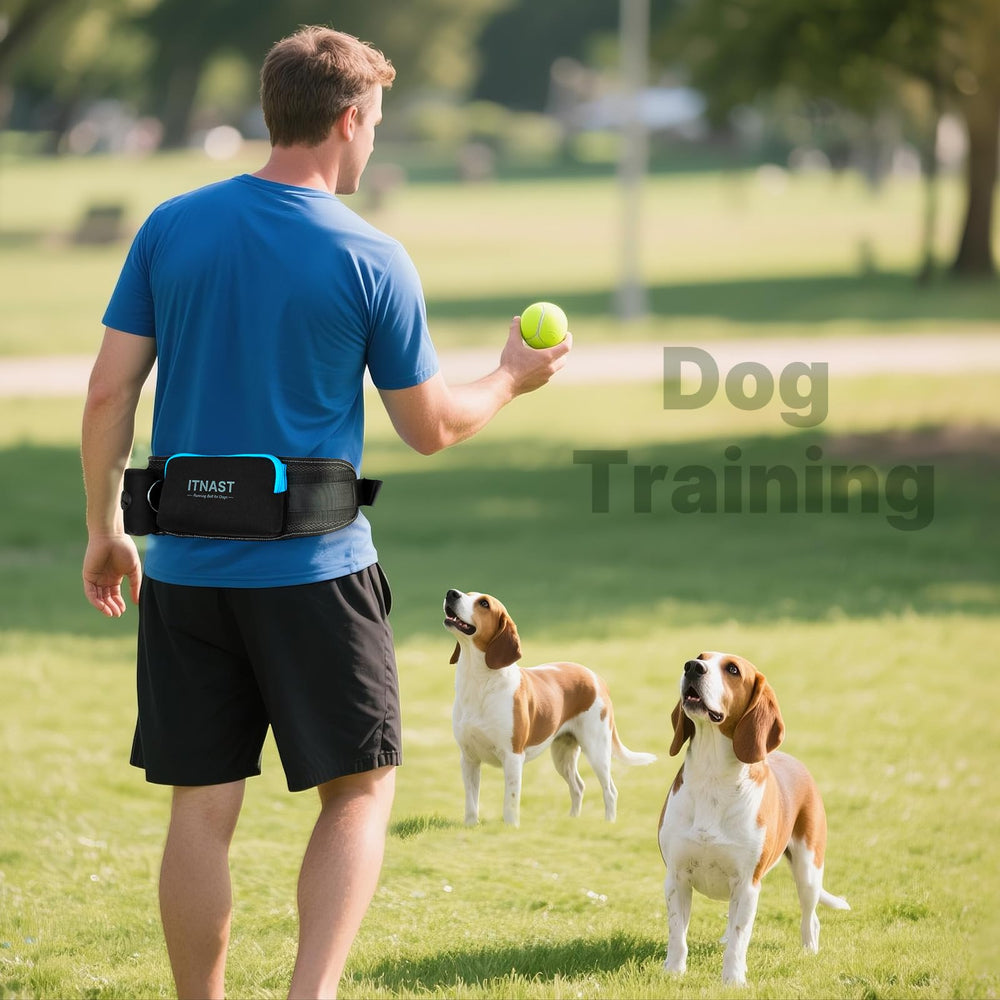 ITNAST Ceinture utilitaire avec poches pratiques pour friandises et téléphone.