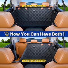 ITNAST extendeur dos arrière chien transformé en lit spacieux pour trajet longue distance.