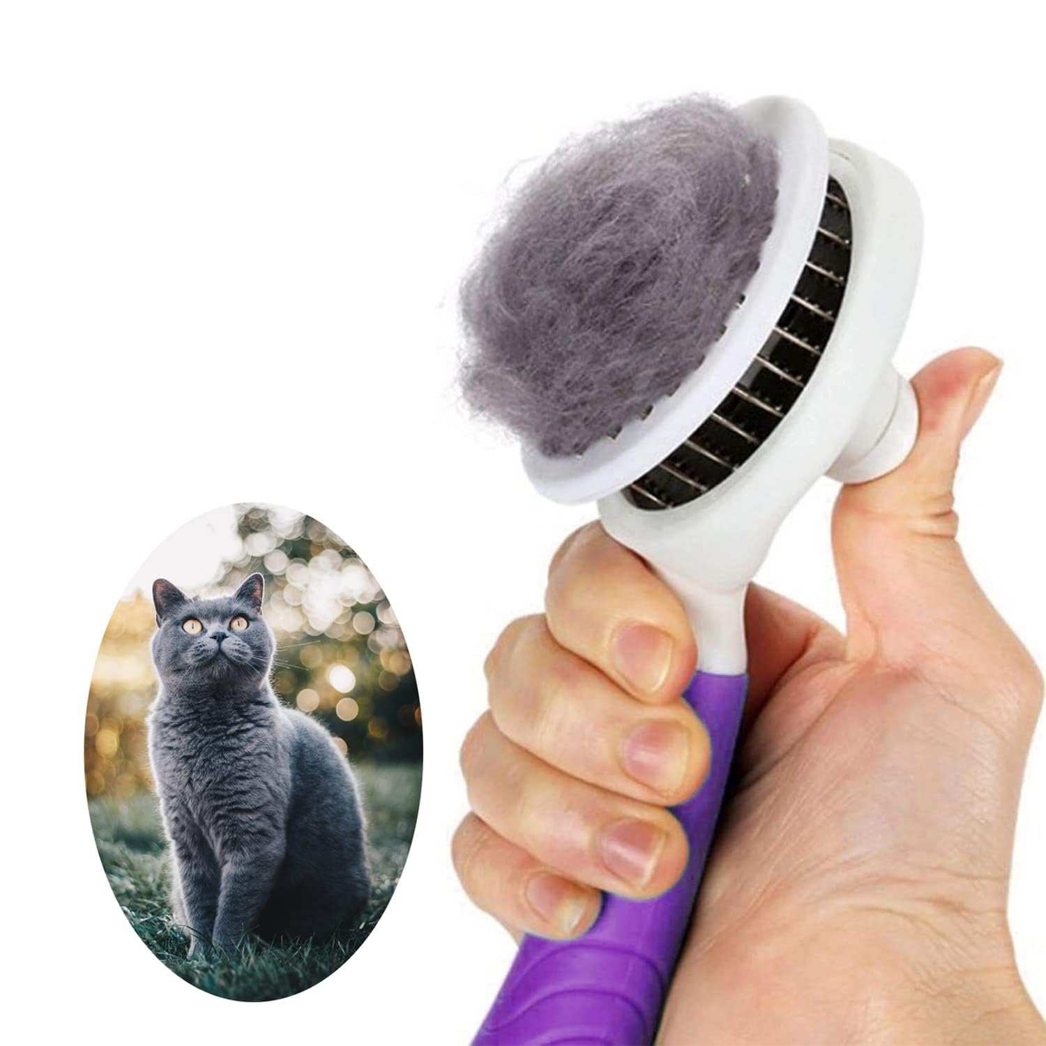 itPlus brosse slicker acier inox 304 — brins renforcés pour nœuds faciles