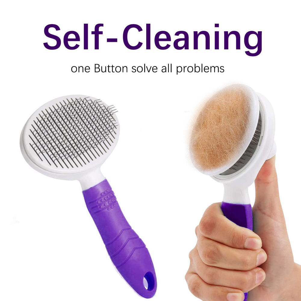 itPlus brosse slicker pour chiens — pelage propre et soin relaxant