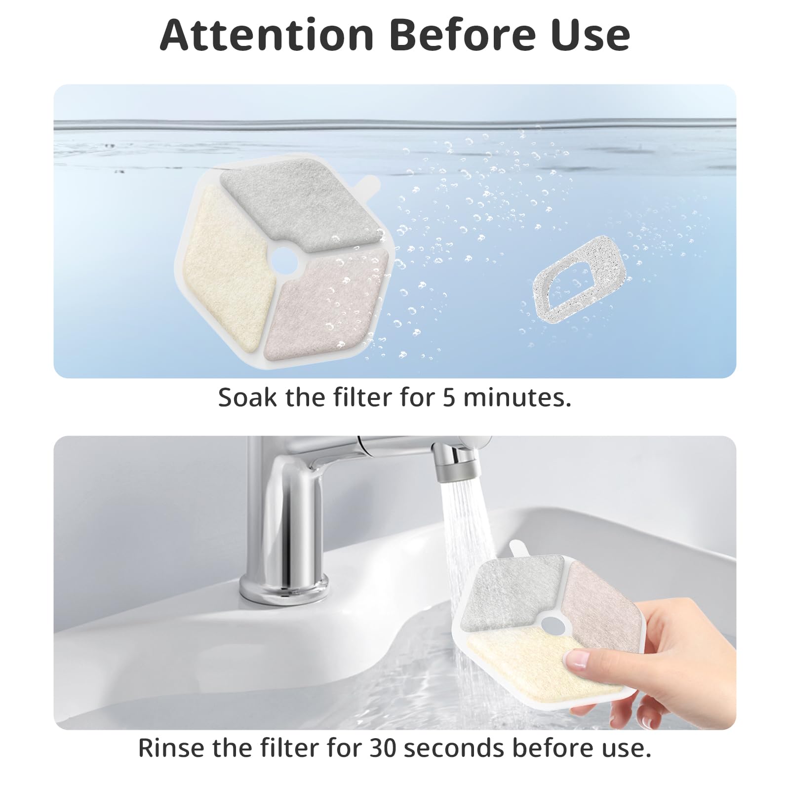 ITSCUTE conseils d'utilisation pour garder l'eau propre et sûre